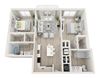 SURREAL Floor Plan SURREAL Floor Plan at Altis Little Havana, Miami, 33135